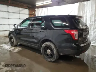 2013 Ford Utility Police Interceptor with VIN 1FM5K8AR2DGA88912, listed as a Copart auction lot 87072664 with 118,873 mi miles and Salvage Title. Bid and sale history available at carsss.com. Image 2.