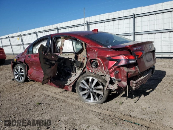 2020 Nissan Versa SR with VIN 3N1CN8FV6LL814566, listed as a Copart auction lot 52994495 with Not provided miles and Salvage title. Bid and sale history available at DreamBid. Image 2.