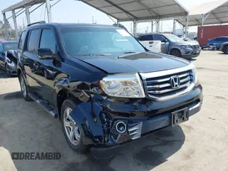 2013 Honda Pilot EX-L with VIN 5FNYF3H53DB026909, listed as a IAAI auction lot 42601441 with 125,965 mi miles and . Bid and sale history available at DreamBid. Image 1.