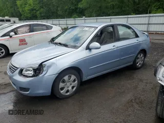2008 Kia Spectra EX z VIN KNAFE122885575135, wystawiony jako Copart lot #57178025 z przebiegiem 120 239 mil mil oraz Czysty tytuł • Clean title. Historia ofert i sprzedaży dostępna na DreamBid. Obrazek 1.