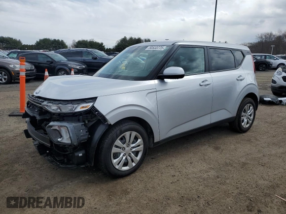 2020 Kia Soul LX with VIN KNDJ23AU5L7046940, listed as a Copart auction lot 50533775 with 16,667 mi miles and Salvage Title. Bid and sale history available at carsss.com. Image 1.