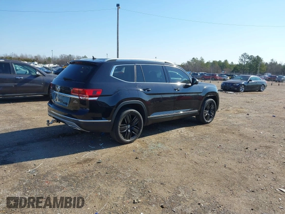 2018 Volkswagen Atlas SEL Premium with VIN 1V2NR2CA0JC589853, listed as a IAAI auction lot 41399169 with 103,513 mi miles and . Bid and sale history available at DreamBid. Image 4.