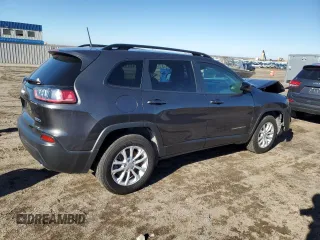 2022 Jeep Cherokee Latitude Lux with VIN 1C4PJMMN6ND546066, listed as a Copart auction lot 80801574 with 18,161 mi miles and Salvage title. Bid and sale history available at DreamBid. Image 3.