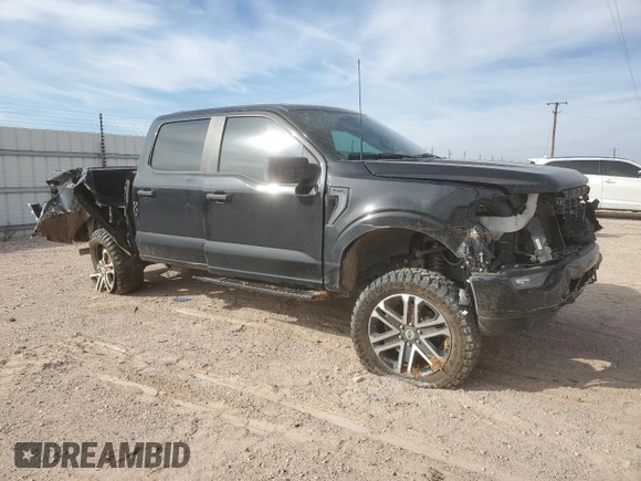 2023 Ford F-150 XL с VIN 1FTFW1E55PFB67352, выставлен на аукционе Copart как лот 82169164 с пробегом 54 214 миль миль и Чистый • Clean title. История ставок и продаж доступна на DreamBid. Изображение 4.