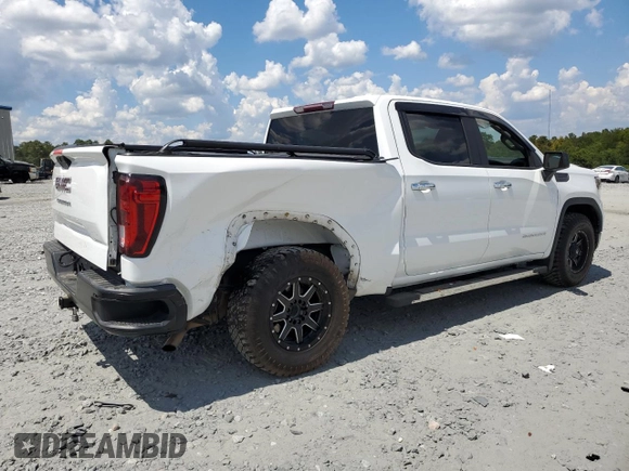 2019 GMC Sierra 1500 with VIN 3GTP8AEF0KG169945, listed as a Copart auction lot 69431164 with 156,160 mi miles and Salvage Title. Bid and sale history available at DreamBid. Image 3.