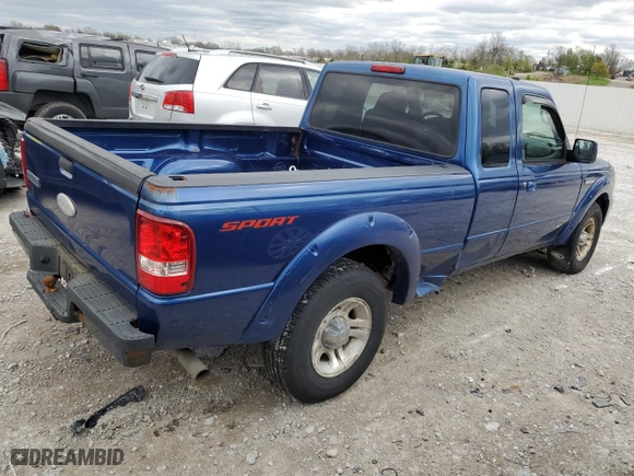 2008 Ford Ranger XLT with VIN 1FTYR44U28PA96651, listed as a Copart auction lot 53404115 with 194,086 mi miles and Clean Title. Bid and sale history available at carsss.com. Image 3.