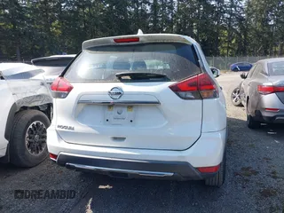 2018 Nissan Rogue SV with VIN KNMAT2MT1JP592478, listed as a IAAI auction lot 42023291 with 27,406 mi miles. Bid and sale history available at carsss.com. Image 16.