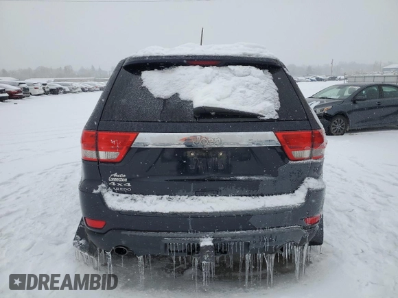 2011 Jeep Grand Cherokee 70th Anniversary with VIN 1J4RR4GT8BC534430, listed as a Copart auction lot 87484614 with 0 mi miles and Salvage Title. Bid and sale history available at carsss.com. Image 6.