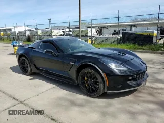 2019 Chevrolet Corvette Z06 3LZ with VIN 1G1YU2D69K5600127, listed as a Copart auction lot 46888204 with 0 mi miles and Salvage Title. Bid and sale history available at carsss.com. Image 12.