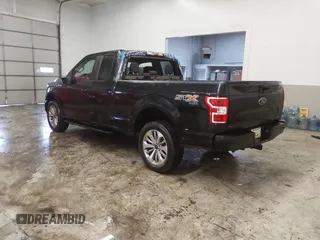 2018 Ford F-150 XL with VIN 1FTEX1EP1JKE74560, listed as a IAAI auction lot 41531539 with 54,558 mi miles and . Bid and sale history available at DreamBid. Image 3.