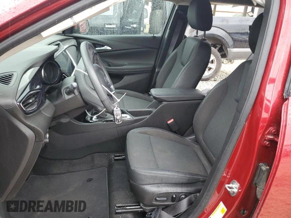 2020 Buick Encore GX Preferred with VIN KL4MMBS26LB124602, listed as a Copart auction lot 53979505 with 42,766 mi miles and Salvage title. Bid and sale history available at DreamBid. Image 7.