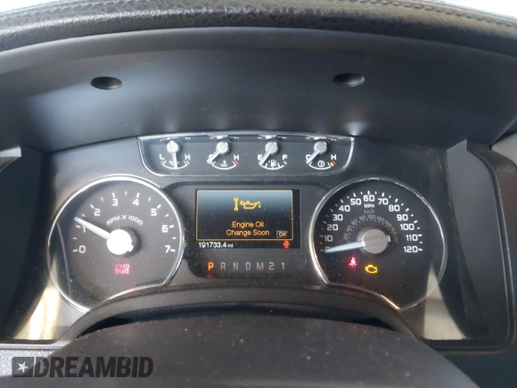 2012 Ford F-150 XL with VIN 1FTFW1ET1CFA78516, listed as a IAAI auction lot 42022899 with 191,733 mi miles. Bid and sale history available at carsss.com. Image 7.