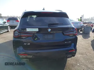 2024 BMW X3 sDrive30i with VIN WBX47DP07RN272655, listed as a IAAI auction lot 41018753 with 11,330 mi miles and . Bid and sale history available at DreamBid. Image 17.