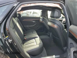 2024 Audi A8 with VIN WAULDAF82RN000941, listed as a Copart auction lot 78061823 with 487 mi miles and Salvage Title. Bid and sale history available at carsss.com. Image 10.