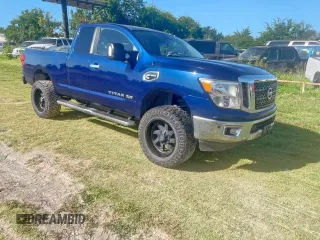 2017 Nissan Titan with VIN 1N6BA1C44HN560982, listed as a Copart auction lot 66837375 with Not provided miles and Clean title. Bid and sale history available at DreamBid. Image 1.