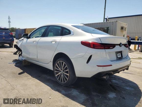 2021 BMW 2 Series 228i with VIN WBA53AK00M7H73905, listed as a Copart auction lot 53642885 with 33,582 mi miles and Salvage Title. Bid and sale history available at DreamBid. Image 2.