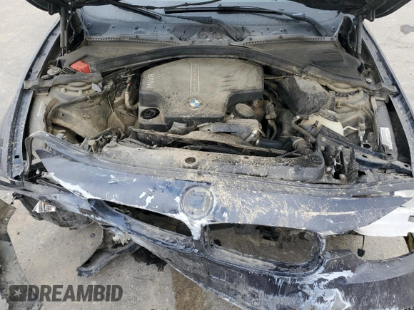2015 BMW 3 Series 320i with VIN WBA3B1C51FK139956, listed as a Copart auction lot 46886685 with 133,042 mi miles and Salvage Title. Bid and sale history available at carsss.com. Image 12.