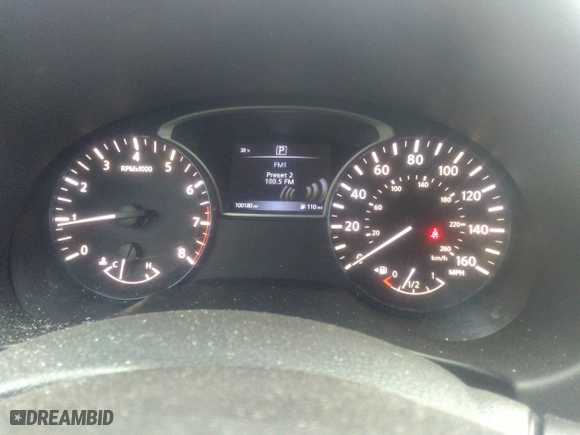 2016 Nissan Altima 2.5 SL with VIN 1N4AL3APXGC153024, listed as a IAAI auction lot 41559255 with 100,180 mi miles. Bid and sale history available at carsss.com. Image 7.
