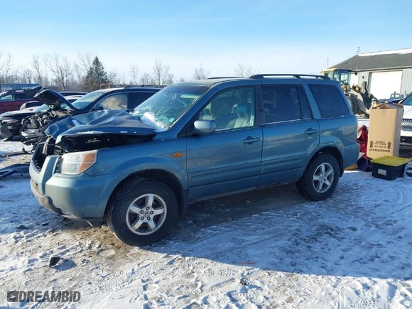 2008 Honda Pilot EX-L with VIN 5FNYF18528B024854, listed as a IAAI auction lot 41388454 with 116,955 mi miles. Bid and sale history available at carsss.com. Image 14.