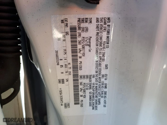 2016 Ford Focus Electric with VIN 1FADP3R46GL306266, listed as a Copart auction lot 69018223 with NaN miles. Bid and sale history available at carsss.com. Image 13.