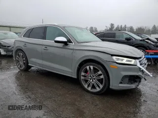 2019 Audi SQ5 Premium Plus with VIN WA1B4AFY9K2025075, listed as a Copart auction lot 49152064 with 71,288 mi miles and . Bid and sale history available at DreamBid. Image 4.