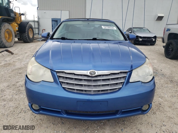 2008 Chrysler Sebring Touring with VIN 1C3LC55R88N615553, listed as a Copart auction lot 72720534 with 49,122 mi miles and Salvage Title. Bid and sale history available at carsss.com. Image 5.