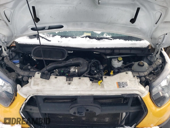 2020 Ford Transit Cargo with VIN 1FTBR1C86LKB53416, listed as a Copart auction lot 81788244 with 106,132 mi miles and Salvage Title. Bid and sale history available at DreamBid. Image 12.