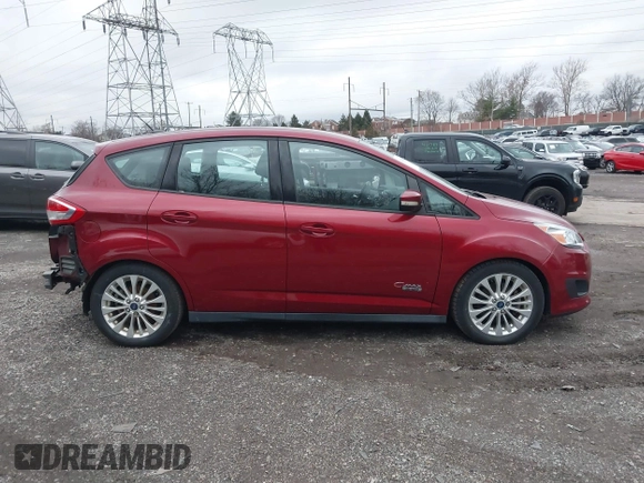 2017 Ford C-Max Energi SE with VIN 1FADP5EU2HL111316, listed as a IAAI auction lot 41147978 with 60,948 mi miles. Bid and sale history available at carsss.com. Image 13.