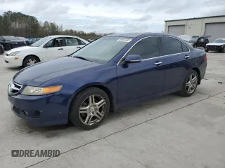 2008 Acura TSX Nav with VIN JH4CL96998C007780, listed as a Copart auction lot 49987485 with 153,455 mi miles and Salvage title. Bid and sale history available at DreamBid. Image 1.