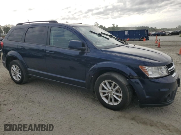 2017 Dodge Journey SXT z VIN 3C4PDCBG2HT528071, wystawiony jako Copart lot #51858825 z przebiegiem 123 330 mil mil oraz Szkoda całkowita • Salvage title. Historia ofert i sprzedaży dostępna na DreamBid. Obrazek 4.