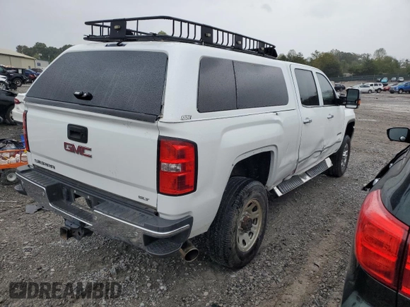 2018 GMC Sierra 2500HD SLT with VIN 1GT12TEY9JF191222, listed as a Copart auction lot 73386864 with 0 mi miles and Clean Title. Bid and sale history available at carsss.com. Image 3.
