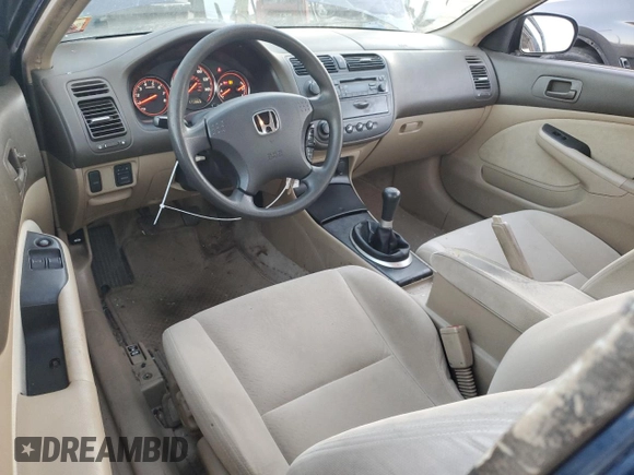 2003 Honda Civic LX with VIN 1HGEM21573L082328, listed as a Copart auction lot 79335624 with 128,905 mi miles and Salvage Title. Bid and sale history available at DreamBid. Image 8.