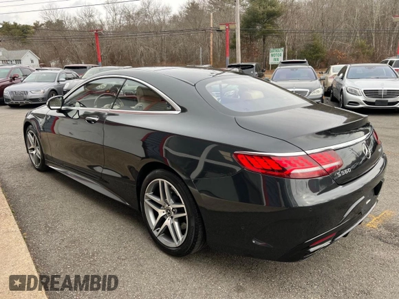 2019 Mercedes-Benz S-Class S 560 with VIN WDDXJ8GB0KA037165, listed as a Copart auction lot 41913785 with 163,094 mi miles and Clean Title. Bid and sale history available at carsss.com. Image 3.