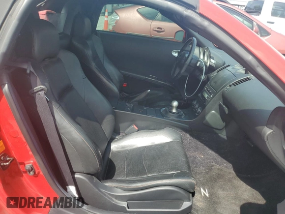 2005 Nissan 350Z Touring with VIN JN1AZ36A45M758356, listed as a Copart auction lot 54185795 with 83,134 mi miles and Salvage Title. Bid and sale history available at carsss.com. Image 10.