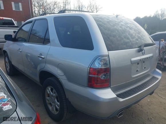 2005 Acura MDX Touring with VIN 2HNYD18655H513456, listed as a IAAI auction lot 41704464 with 203,391 mi miles. Bid and sale history available at carsss.com. Image 3.