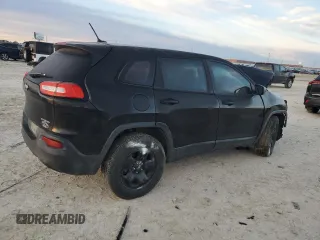 2014 Jeep Cherokee Sport with VIN 1C4PJLAB8EW112451, listed as a Copart auction lot 88162485 with Not Provided miles and Salvage Title. Bid and sale history available at DreamBid. Image 3.