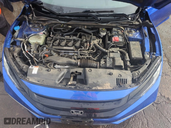 2019 Honda Civic Sedan EX with VIN 19XFC1F3XKE201729, listed as a Copart auction lot 50919485 with 63,530 mi miles and Salvage Title. Bid and sale history available at carsss.com. Image 11.