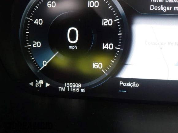 2018 Volvo S90 Inscription with VIN LVY992ML3JP005482, listed as a IAAI auction lot 41966556 with 136,908 mi miles. Bid and sale history available at carsss.com. Image 15.