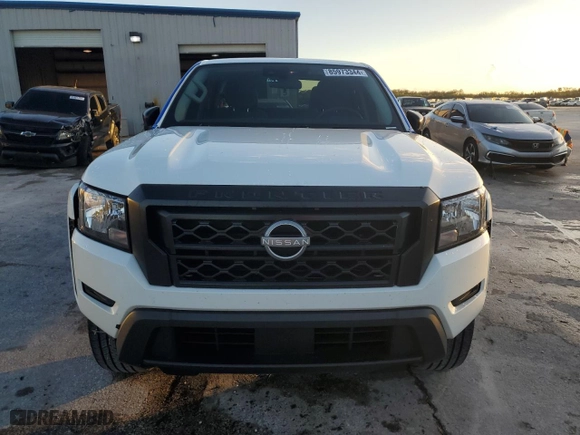 2024 Nissan Frontier SV with VIN 1N6ED1EJ2RN647739, listed as a Copart auction lot 85973344 with 15,592 mi miles and Non Repairable. Bid and sale history available at carsss.com. Image 5.