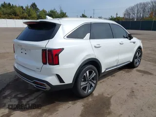 2023 Kia Sorento EX z VIN KNDRHDLG9P5154932, wystawiony jako IAAI lot #41928642 z przebiegiem 23 399 mil mil oraz . Historia ofert i sprzedaży dostępna na DreamBid. Obrazek 4.