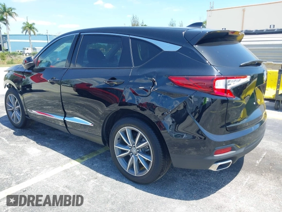 2023 Acura RDX Technology with VIN 5J8TC2H53PL000181, listed as a IAAI auction lot 42308339 with 10,630 mi miles and . Bid and sale history available at DreamBid. Image 3.