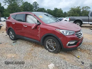 2017 Hyundai Santa Fe 2.4L with VIN 5XYZU3LB2HG399557, listed as a Copart auction lot 58777505 with 69,428 mi miles and Salvage title. Bid and sale history available at DreamBid. Image 4.