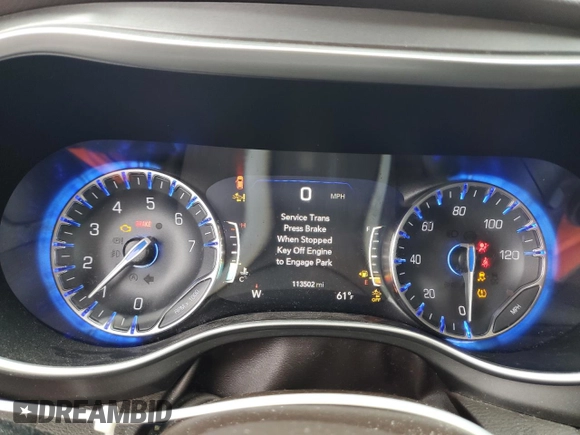 2019 Chrysler Pacifica Touring Plus z VIN 2C4RC1FG7KR700776, wystawiony jako Copart lot #55738835 z przebiegiem 113 502 mil mil oraz Szkoda całkowita • Salvage title. Historia ofert i sprzedaży dostępna na DreamBid. Obrazek 9.