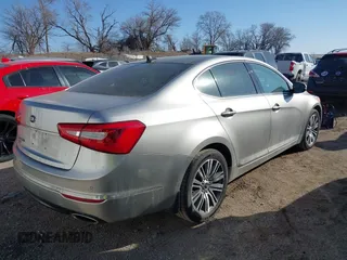2014 Kia Cadenza Premium with VIN KNALN4D77E5120382, listed as a IAAI auction lot 41798282 with 78,757 mi miles. Bid and sale history available at carsss.com. Image 4.