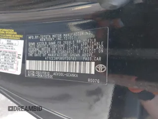 2006 Toyota Solara SE with VIN 4T1CE38P96U720783, listed as a IAAI auction lot 42396269 with Not provided miles and . Bid and sale history available at DreamBid. Image 9.