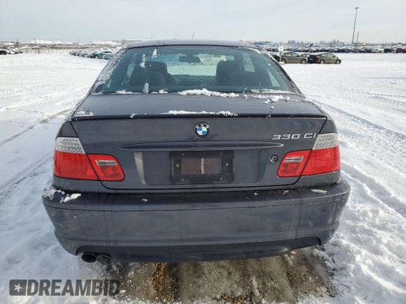2005 BMW 3 Series 330Ci with VIN WBABD53495PD98767, listed as a Copart auction lot 87504675 with 118,903 mi miles and Salvage Title. Bid and sale history available at carsss.com. Image 6.