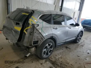 2019 Honda CR-V Touring with VIN JHLRW2H99KX012021, listed as a Copart auction lot 52072255 with 26,262 mi miles and Clean Title. Bid and sale history available at carsss.com. Image 3.