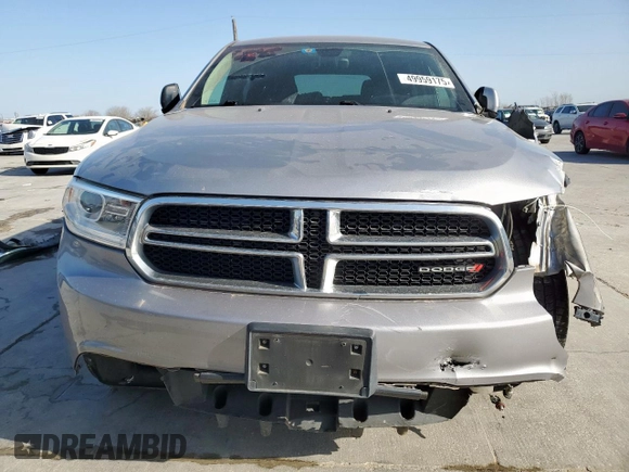2018 Dodge Durango SXT with VIN 1C4RDJAG9JC330796, listed as a Copart auction lot 49959175 with 107,140 mi miles and Salvage Title. Bid and sale history available at DreamBid. Image 5.