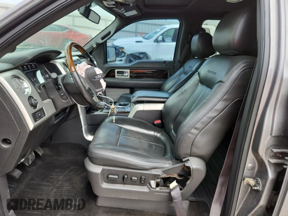 2013 Ford F-150 XL with VIN 1FTFW1ETXDFD53270, listed as a Copart auction lot 60372525 with Not provided miles and Salvage title. Bid and sale history available at DreamBid. Image 7.