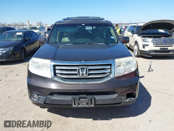 2012 Honda Pilot Touring with VIN 5FNYF4H99CB069996, listed as a IAAI auction lot 41809046 with 140,836 mi miles and . Bid and sale history available at DreamBid. Image 12.